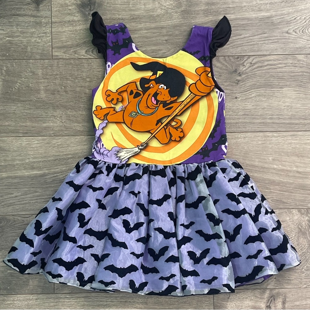Sweet Petunia Clothing Scooby Doo Toddler Size 4 Halloween Dress
